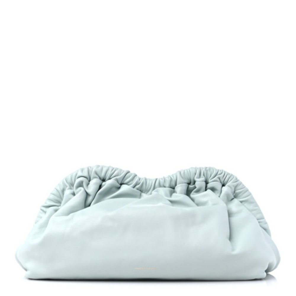*SALE* Mansur Gavriel Cloud Clutch seafoam NWT $695